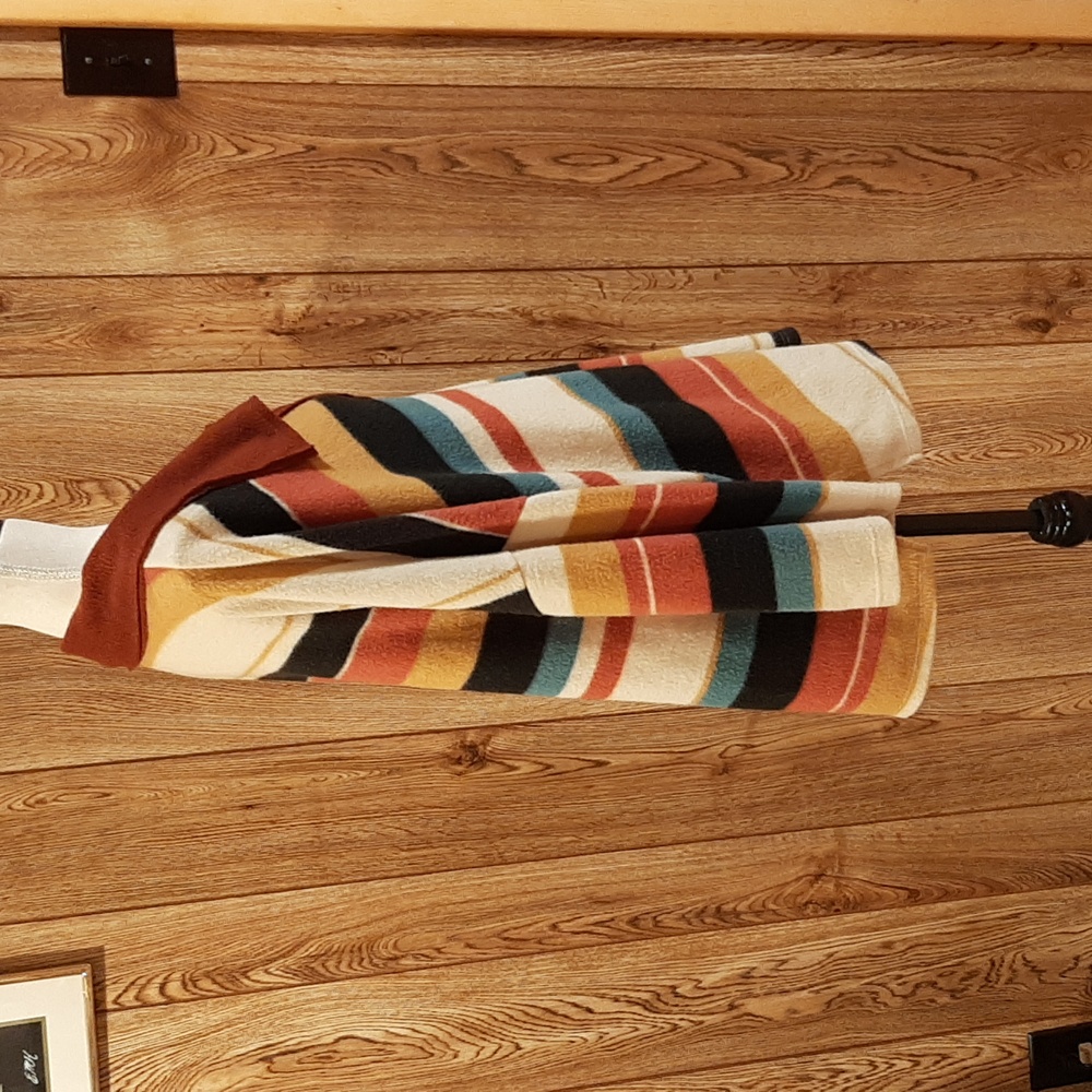 🍁Bucketlist Striped, Collared Oversized Top (Small)🍁 - Picture 4 of 7